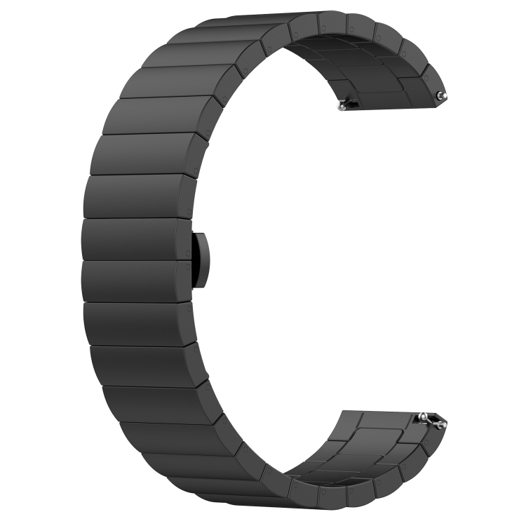 For Huami Amazfit GTR 42mm Butterfly Buckle Stainless Steel Watch Strap(Black)
For Huami Amazfit GTR 42mm Butterfly Buckle Stainless Steel Watch Strap(Black)