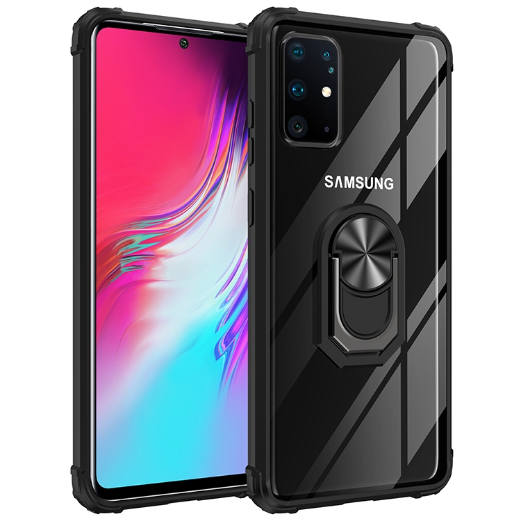 For Galaxy S20 Ultra Shockproof Transparent TPU + Acrylic Case with Ring Holder(Black)
For Galaxy S20 Ultra Shockproof Transparent TPU + Acrylic Case with Ring Holder(Black)