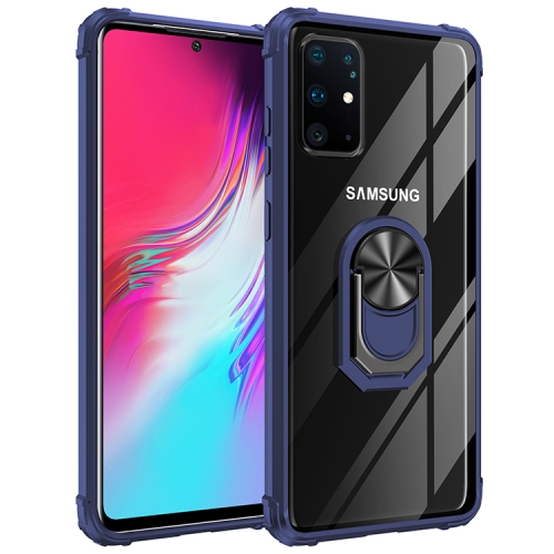For Galaxy S20 Shockproof Transparent TPU + Acrylic Case with Ring Holder(Blue)
For Galaxy S20 Shockproof Transparent TPU + Acrylic Case with Ring Holder(Blue)