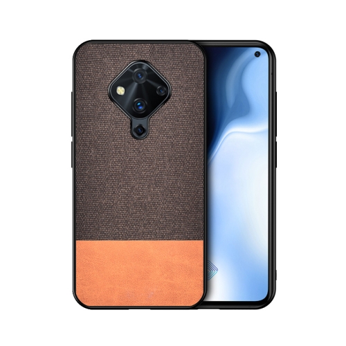 For Vivo S1 Pro (Indian Version) Shockproof Splicing PU + Cloth Texture PC + TPU Protective Case(Brown)
For Vivo S1 Pro (Indian Version) Shockproof Splicing PU + Cloth Texture PC + TPU Protective Case(Brown)