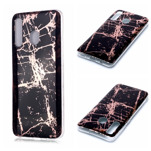 For Galaxy A20 / A30 Plating Marble Pattern Soft TPU Protective Case(Black Gold)
For Galaxy A20 / A30 Plating Marble Pattern Soft TPU Protective Case(Black Gold)