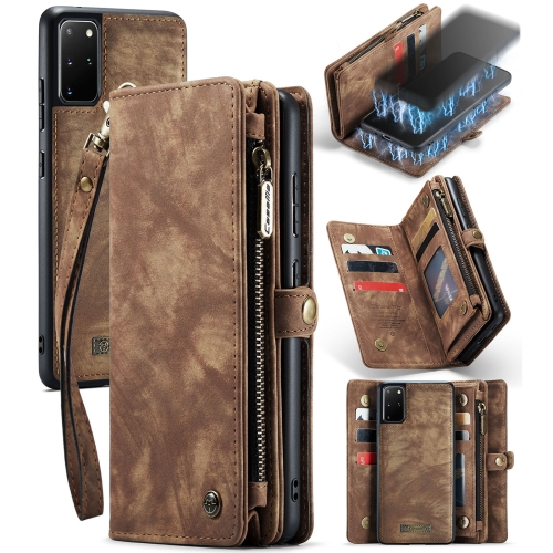 For Galaxy S20 Ultra CaseMe Detachable Multifunctional Horizontal Flip Leather Case, with Card Slot & Holder & Zipper Wallet & Photo Frame(Brown)
For Galaxy S20 Ultra CaseMe Detachable Multifunctional Horizontal Flip Leather Case, with Card Slot & Holder & Zipper Wallet & Photo Frame(Brown)