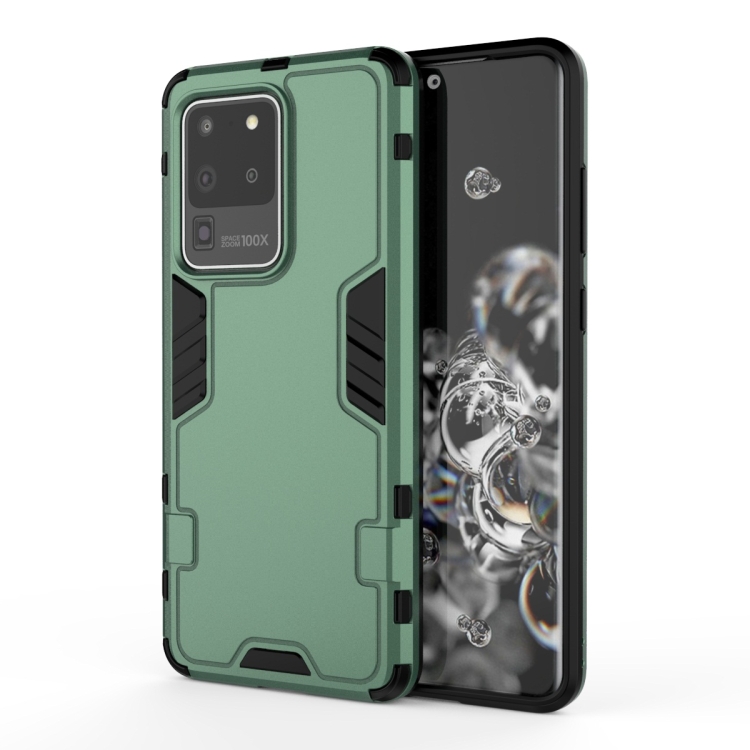 For Galaxy S20 Ultra 3 in 1 Full Coverage Shockproof PC + TPU Protective Case(Dark Green) 
For Galaxy S20 Ultra 3 in 1 Full Coverage Shockproof PC + TPU Protective Case(Dark Green)