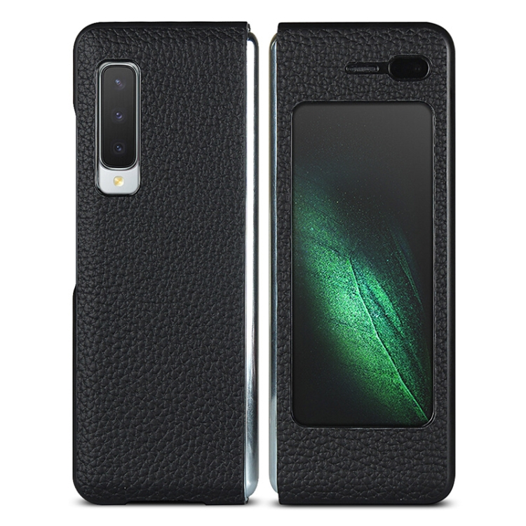 For Galaxy Fold / W2020 Shockproof Full Coverage Litchi Texture Genuine Leather Case(Black)
For Galaxy Fold / W2020 Shockproof Full Coverage Litchi Texture Genuine Leather Case(Black)