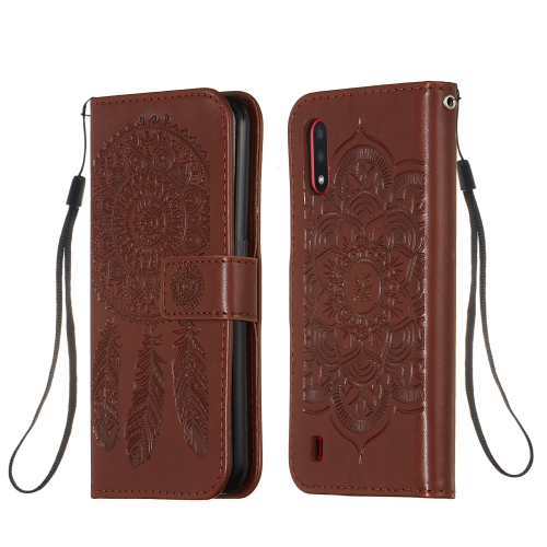 For Galaxy A01 Dream Catcher Printing Horizontal Flip Leather Case with Holder & Card Slots & Wallet & Lanyard(Brown)
For Galaxy A01 Dream Catcher Printing Horizontal Flip Leather Case with Holder & Card Slots & Wallet & Lanyard(Brown)