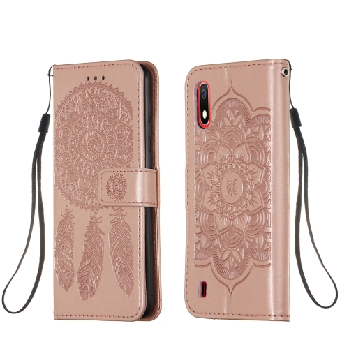 For Galaxy A10 Dream Catcher Printing Horizontal Flip Leather Case with Holder & Card Slots & Wallet & Lanyard(Rose Gold)
For Galaxy A10 Dream Catcher Printing Horizontal Flip Leather Case with Holder & Card Slots & Wallet & Lanyard(Rose Gold)