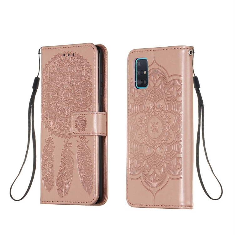 For Galaxy A51 Dream Catcher Printing Horizontal Flip Leather Case with Holder & Card Slots & Wallet & Lanyard(Rose Gold)
For Galaxy A51 Dream Catcher Printing Horizontal Flip Leather Case with Holder & Card Slots & Wallet & Lanyard(Rose Gold)