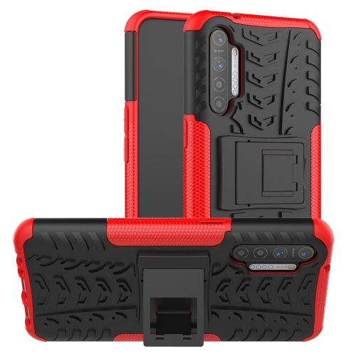 For OPPO Realme XT Tire Texture Shockproof TPU+PC Protective Case with Holder(Red)
For OPPO Realme XT Tire Texture Shockproof TPU+PC Protective Case with Holder(Red)