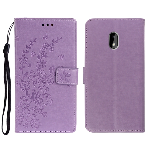 For Nokia 3.2 Plum Blossom Pattern Left and Right Flip Leather Case with Bracket & Card Slot & Wallet & Lanyard(Purple)
For Nokia 3.2 Plum Blossom Pattern Left and Right Flip Leather Case with Bracket & Card Slot & Wallet & Lanyard(Purple)