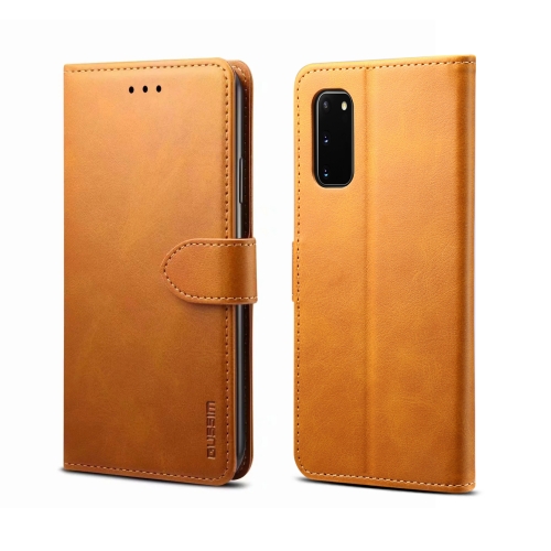 For Galaxy A71 GUSSIM Business Style Horizontal Flip Leather Case with Holder & Card Slots & Wallet(Khaki)
For Galaxy A71 GUSSIM Business Style Horizontal Flip Leather Case with Holder & Card Slots & Wallet(Khaki)