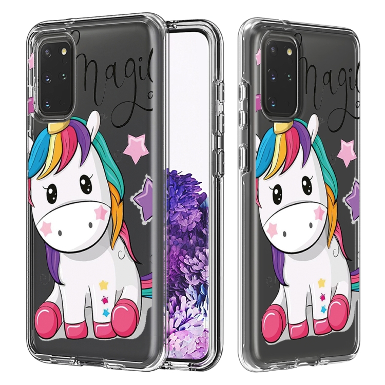For Galaxy S20+ 2 In 1 PC + TPU Card Pattern Transparent Protective Case(Star Unicorn)
For Galaxy S20+ 2 In 1 PC + TPU Card Pattern Transparent Protective Case(Star Unicorn)