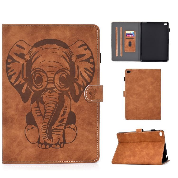 For iPad 9.7 2017 / 2018 Embossed Elephant Pattern Horizontal Flip PU Leather Case with Sleep Function & Magnetic Buckle & Bracket and Card Slot(Brown)
For iPad 9.7 2017 / 2018 Embossed Elephant Pattern Horizontal Flip PU Leather Case with Sleep Function & Magnetic Buckle & Bracket and Card Slot(Brown)