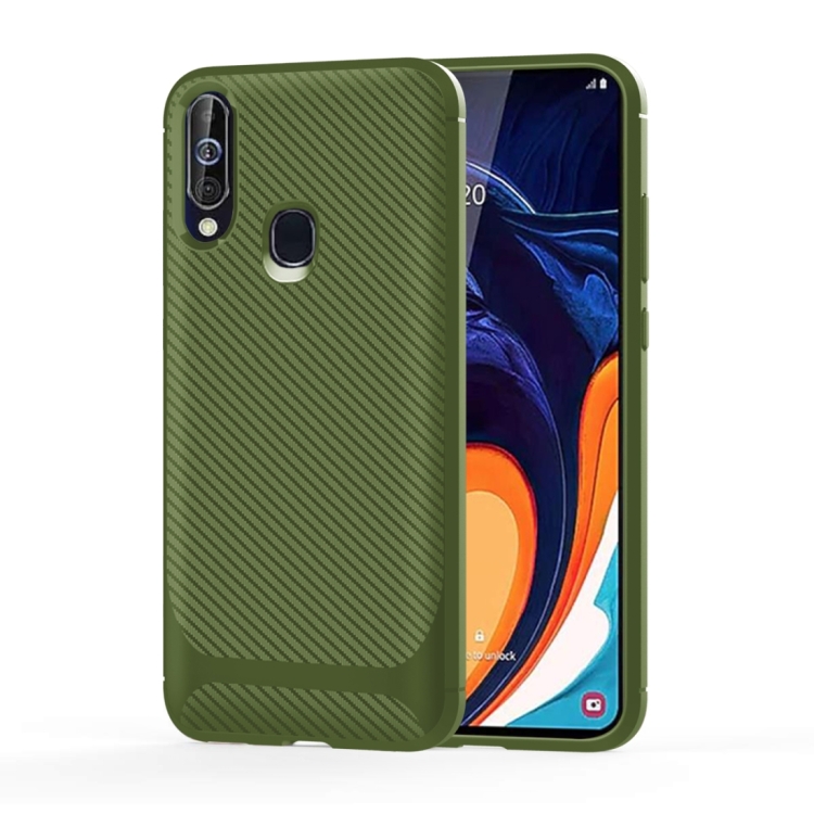 For Galaxy A60 / M40 Carbon Fiber Texture Shockproof TPU Protective Case(Green)
For Galaxy A60 / M40 Carbon Fiber Texture Shockproof TPU Protective Case(Green)