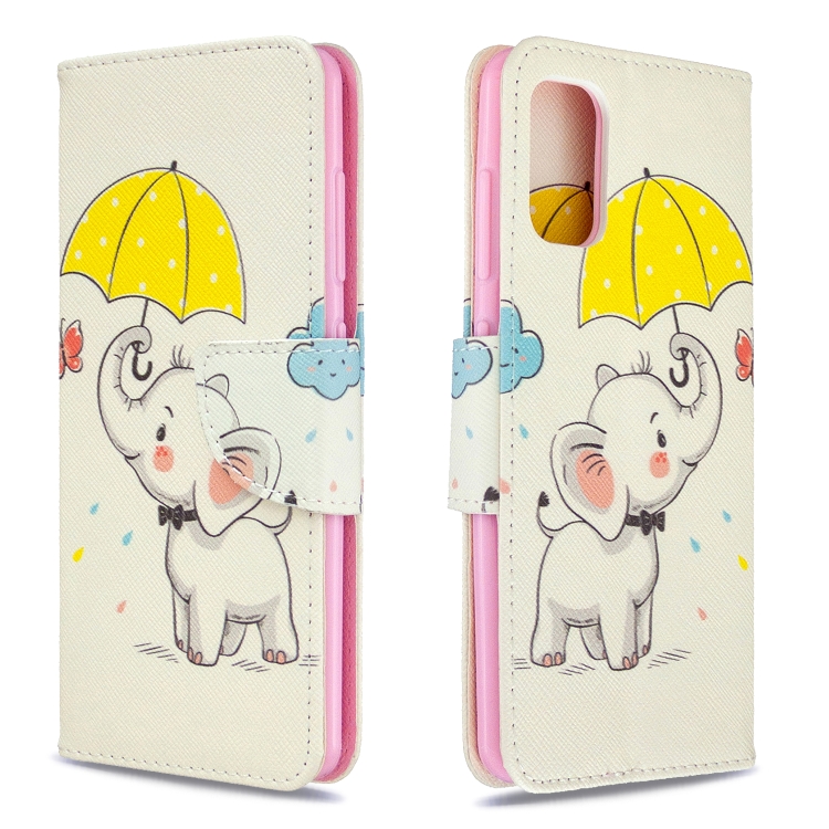 For Galaxy A41 Colored Drawing Horizontal Flip Leather Case with Holder & Card Slots & Wallet(Elephant under the Umbrella)
For Galaxy A41 Colored Drawing Horizontal Flip Leather Case with Holder & Card Slots & Wallet(Elephant under the Umbrella)