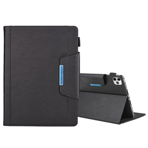 For iPad Pro 11 (2020) & (2018) Big Metal Button Business Tablet PC Protective Leather Case with Bracket & Card Slot & Photo Holder & Wallet(Black)
For iPad Pro 11 (2020) & (2018) Big Metal Button Business Tablet PC Protective Leather Case with Bracket & Card Slot & Photo Holder & Wallet(Black)