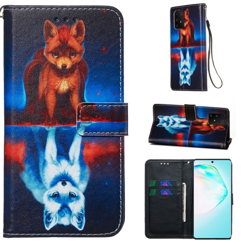 For Galaxy A91 Colored Drawing Pattern Plain Weave Horizontal Flip Leather Case with Holder & Card Slot & Wallet&Lanyard(Fox)
For Galaxy A91 Colored Drawing Pattern Plain Weave Horizontal Flip Leather Case with Holder & Card Slot & Wallet&Lanyard(Fox)