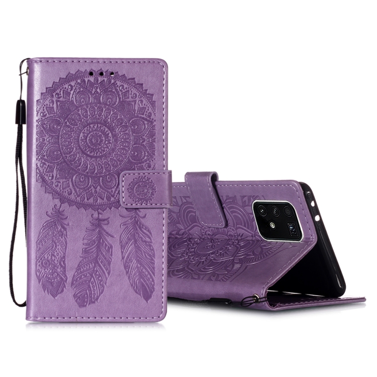 For Galaxy S10 Lite / A91 / M80s Dream Catcher Embossed Pattern Horizontal Flip Leather Case with Stand & Card Slots & Wallet Function(Purple)
For Galaxy S10 Lite / A91 / M80s Dream Catcher Embossed Pattern Horizontal Flip Leather Case with Stand & Card Slots & Wallet Function(Purple)