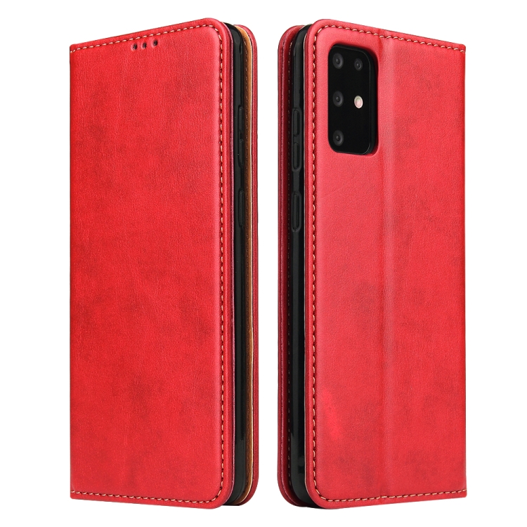 For Galaxy S20 Fierre Shann PU Genuine Leather Texture Horizontal Flip Leather Case with Holder & Card Slots & Wallet(Red)
For Galaxy S20 Fierre Shann PU Genuine Leather Texture Horizontal Flip Leather Case with Holder & Card Slots & Wallet(Red)