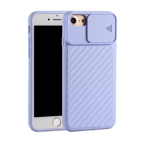 For iPhone SE 2020 Sliding Camera Cover Design Twill Anti-Slip TPU Case(Purple)
For iPhone SE 2020 Sliding Camera Cover Design Twill Anti-Slip TPU Case(Purple)