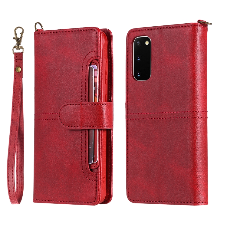 For Galaxy S20 Multifunctional Detachable Magnetic Horizontal Flip Leather Case with Card Slots & Holder & Wallet(Red)
For Galaxy S20 Multifunctional Detachable Magnetic Horizontal Flip Leather Case with Card Slots & Holder & Wallet(Red)
