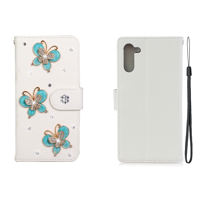 For Galaxy Note 10 Horizontal Flip Solid Color Rhinestones Leather Case with Card Slot & Wallet & Holder(Three Butterflies)
For Galaxy Note 10 Horizontal Flip Solid Color Rhinestones Leather Case with Card Slot & Wallet & Holder(Three Butterflies)