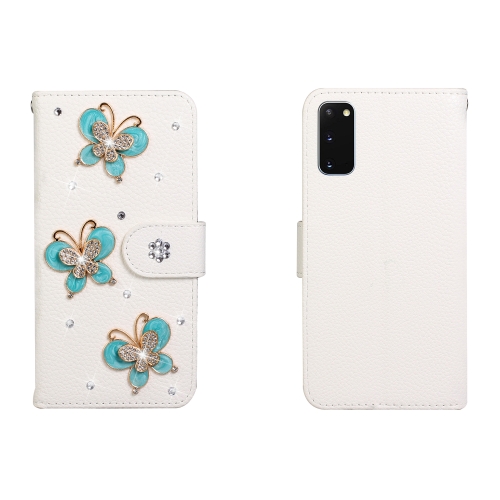 For Galaxy S20 Horizontal Flip Solid Color Rhinestones Leather Case with Card Slot & Wallet & Holder(Three Butterflies)
For Galaxy S20 Horizontal Flip Solid Color Rhinestones Leather Case with Card Slot & Wallet & Holder(Three Butterflies)