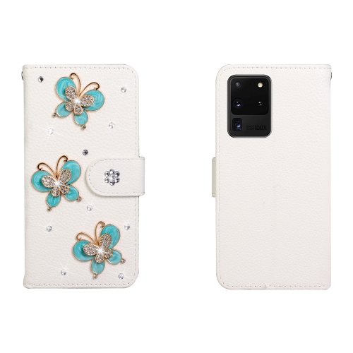 For Galaxy S20 Ultar Horizontal Flip Solid Color Rhinestones Leather Case with Card Slot & Wallet & Holder(Three Butterflies)
For Galaxy S20 Ultar Horizontal Flip Solid Color Rhinestones Leather Case with Card Slot & Wallet & Holder(Three Butterflies)
