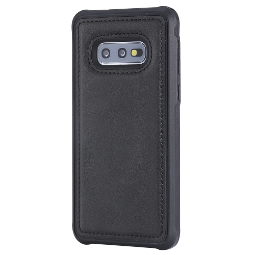 For Galaxy S10e Magnetic Shockproof PC + TPU + PU Leather Protective Case(Black)
For Galaxy S10e Magnetic Shockproof PC + TPU + PU Leather Protective Case(Black)