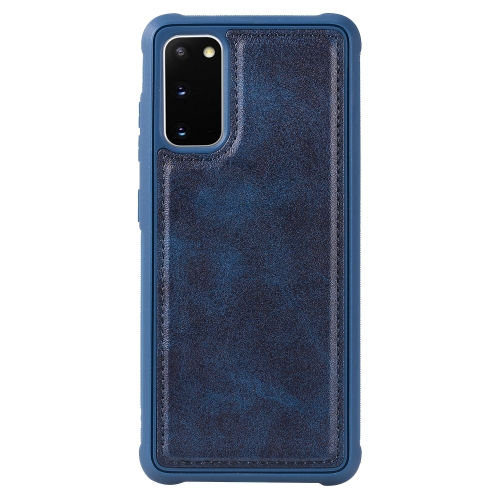 For Galaxy S20 Magnetic Shockproof PC + TPU + PU Leather Protective Case(Blue)
For Galaxy S20 Magnetic Shockproof PC + TPU + PU Leather Protective Case(Blue)