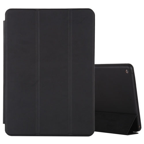 For iPad 10.2 Horizontal Flip Smart Leather Case with Three-folding Holder(Black)
For iPad 10.2 Horizontal Flip Smart Leather Case with Three-folding Holder(Black)