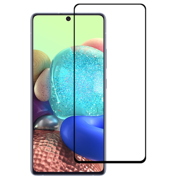 For Galaxy A71 5G 9H Surface Hardness 2.5D Full Glue Full Screen Tempered Glass Film
For Galaxy A71 5G 9H Surface Hardness 2.5D Full Glue Full Screen Tempered Glass Film