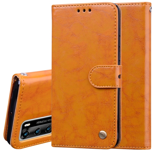 For Huawei P40 Business Style Oil Wax Texture Horizontal Flip Leather Case, with Holder & Card Slots & Wallet(Brown)
For Huawei P40 Business Style Oil Wax Texture Horizontal Flip Leather Case, with Holder & Card Slots & Wallet(Brown)