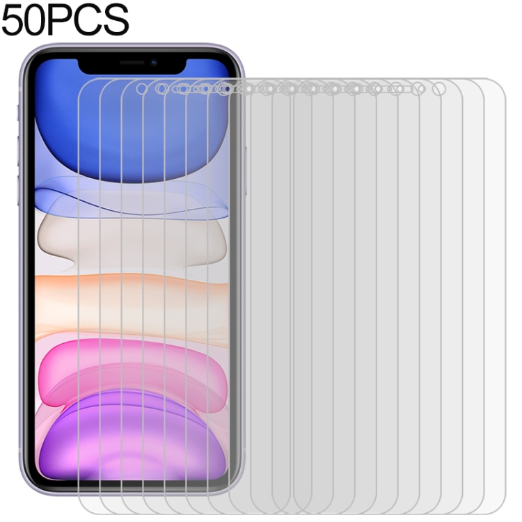 For iPhone 11 / XR 50 PCS 3D Curved Full Cover Soft PET Film Screen Protector
For iPhone 11 / XR 50 PCS 3D Curved Full Cover Soft PET Film Screen Protector