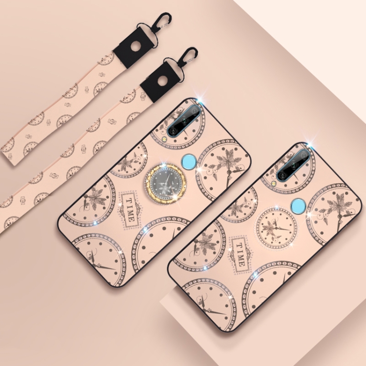 For Huawei P30 Lite Fashion Clock Pattern Rhinestone Mobile Phone Shell with Bracket & Hand Rope & Lanyard(Gold)
For Huawei P30 Lite Fashion Clock Pattern Rhinestone Mobile Phone Shell with Bracket & Hand Rope & Lanyard(Gold)