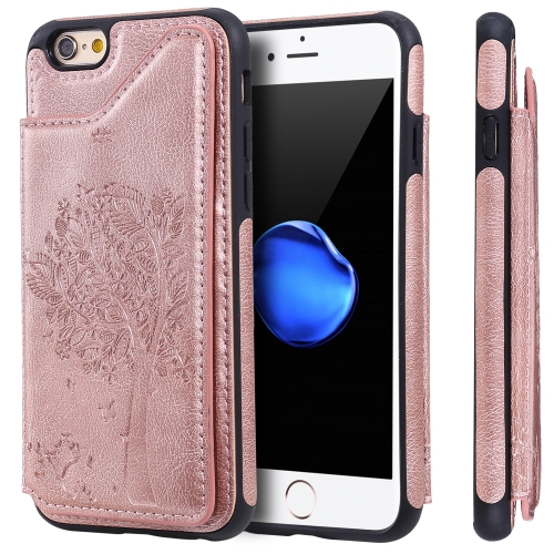 For iPhone 6 & 6s Cat Tree Embossing Pattern Shockproof Protective Case with Card Slots & Photo Frame & Holder(Rose Gold)
For iPhone 6 & 6s Cat Tree Embossing Pattern Shockproof Protective Case with Card Slots & Photo Frame & Holder(Rose Gold)