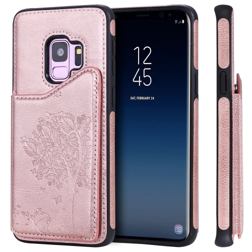 For Galaxy S9 Cat Tree Embossing Pattern Shockproof Protective Case with Card Slots & Photo Frame & Holder(Rose Gold)
For Galaxy S9 Cat Tree Embossing Pattern Shockproof Protective Case with Card Slots & Photo Frame & Holder(Rose Gold)