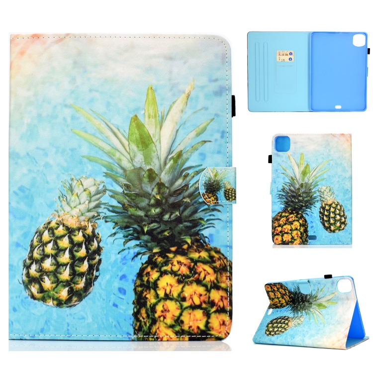 For iPad Pro 11 (2020) Sewing Thread Horizontal Painted Flat Leather Case with Sleep Function & Pen Cover & Anti Skid Strip & Card Slot & Holder(Pineapple)
For iPad Pro 11 (2020) Sewing Thread Horizontal Painted Flat Leather Case with Sleep Function & Pen Cover & Anti Skid Strip & Card Slot & Holder(Pineapple)