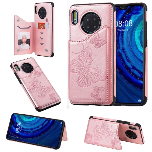 For Huawei Mate30 Butterfly Embossing Pattern Shockproof Protective Case with Holder & Card Slots & Photo Frame(Rose Gold)
For Huawei Mate30 Butterfly Embossing Pattern Shockproof Protective Case with Holder & Card Slots & Photo Frame(Rose Gold)