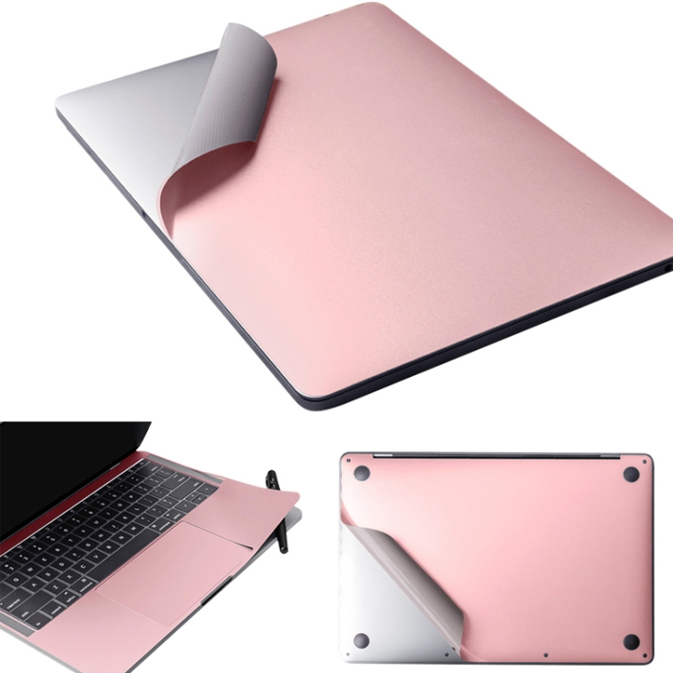 For MacBook Pro 16 inch A2141 (with Touch Bar) 4 in 1 Upper Cover Film + Bottom Cover Film + Full-support Film + Touchpad Film Laptop Body Protective Film Sticker(Rose Gold)
For MacBook Pro 16 inch A2141 (with Touch Bar) 4 in 1 Upper Cover Film + Bottom Cover Film + Full-support Film + Touchpad Film Laptop Body Protective Film Sticker(Rose Gold)