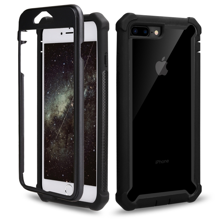 For iPhone 8 Plus / 7 Plus Four-corner Shockproof All-inclusive Transparent Space Case(Black)
For iPhone 8 Plus / 7 Plus Four-corner Shockproof All-inclusive Transparent Space Case(Black)