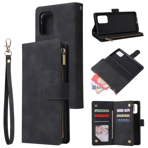 For Galaxy S10 Lite Multifunctional Horizontal Flip Leather Case, with Card Slot & Holder & Zipper Wallet & Photo Frame(Black)
For Galaxy S10 Lite Multifunctional Horizontal Flip Leather Case, with Card Slot & Holder & Zipper Wallet & Photo Frame(Black)