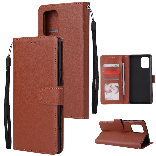 For Galaxy S10 Lite Multifunctional Horizontal Flip Leather Case, with Three Card Slot & Holder & Double Zip Wallett & Photo Frame & Lanyard(Brown)
For Galaxy S10 Lite Multifunctional Horizontal Flip Leather Case, with Three Card Slot & Holder & Double Zip Wallett & Photo Frame & Lanyard(Brown)