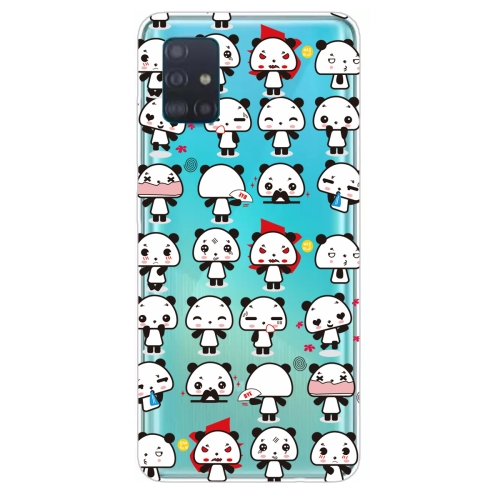 For Galaxy A31 Shockproof Painted Transparent TPU Protective Case(Mini Panda)
For Galaxy A31 Shockproof Painted Transparent TPU Protective Case(Mini Panda)