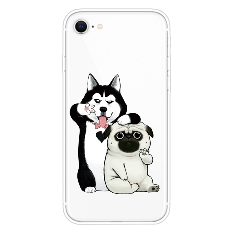 For iPhone SE (2020) Shockproof Painted Transparent TPU Protective Case(Selfie Dog)
For iPhone SE (2020) Shockproof Painted Transparent TPU Protective Case(Selfie Dog)