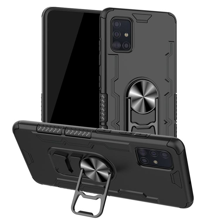 For Galaxy A51 Shockproof PC + TPU Protective Case with Beer Opener & Car Holder(Black)
For Galaxy A51 Shockproof PC + TPU Protective Case with Beer Opener & Car Holder(Black)