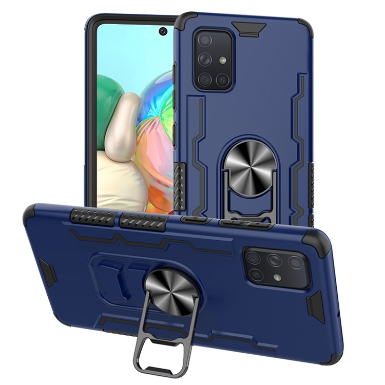 For Galaxy A71 Shockproof PC + TPU Protective Case with Beer Opener & Car Holder(Blue)
For Galaxy A71 Shockproof PC + TPU Protective Case with Beer Opener & Car Holder(Blue)