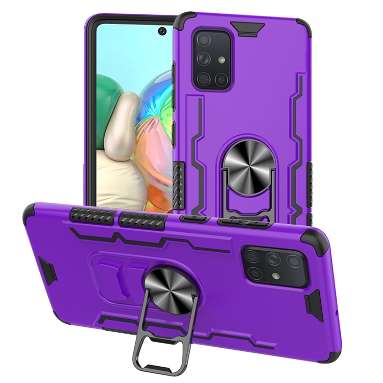 For Galaxy A71 Shockproof PC + TPU Protective Case with Beer Opener & Car Holder(Purple)
For Galaxy A71 Shockproof PC + TPU Protective Case with Beer Opener & Car Holder(Purple)