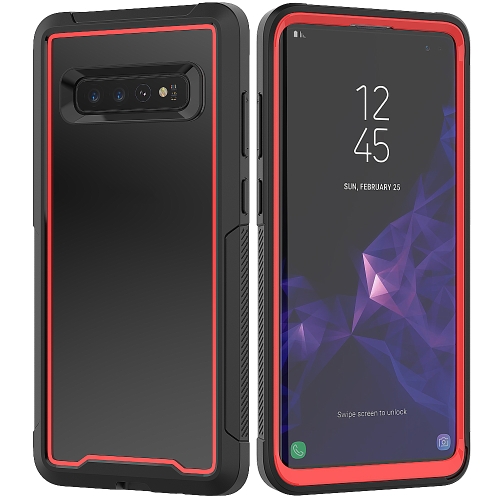 For Galaxy S10 Frame Series TPU + PC Dust-proof Scratch-proof Drop-proof Protective Case(Red)
For Galaxy S10 Frame Series TPU + PC Dust-proof Scratch-proof Drop-proof Protective Case(Red)