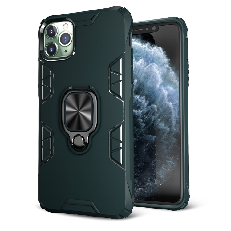 For iPhone 11 Pro Shockproof TPU Full Coverage Protective Case with 360 Degree Rotating Ring Holder(Green)
For iPhone 11 Pro Shockproof TPU Full Coverage Protective Case with 360 Degree Rotating Ring Holder(Green)