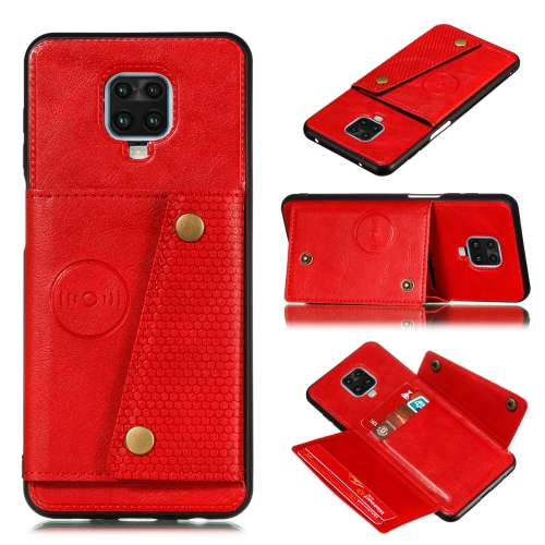For Xiaomi Redmi Note 9 Pro PU + TPU Shockproof Magnetic Protective Case with Card Slots(Red)
For Xiaomi Redmi Note 9 Pro PU + TPU Shockproof Magnetic Protective Case with Card Slots(Red)